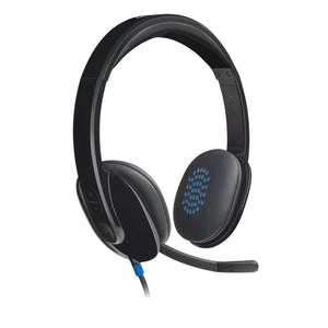 Logitech Stereo Headset H540 USB with High-Definition sound & on ear control Computer Headset PN: 981-000482