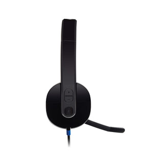 Logitech Stereo Headset H540 USB with High-Definition sound & on ear control Computer Headset PN: 981-000482