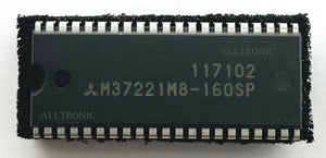 Genuine CRT TV IC Microporcessor M37221M8-160SP Dip42 Mit Appl: Aiwa TV  U-0085-809-U
