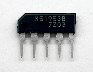 Genuine Voltage Detector, System Reset IC M51953B = M51953BL SIL5 Mitsubishi
