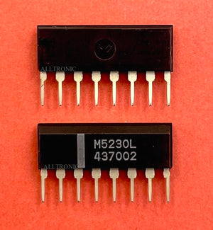 Genuine Output Voltage Regulator IC M5230L SIP8 Mitsubishi