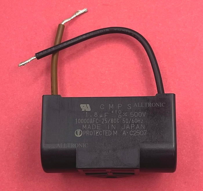 Original AC Capacitor for Fan 1.8uf 500v 50/60HZ  +-10% Mastsushita