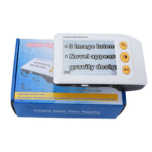 Portable 3.5-Inch HD Digital Video Magnifier with Color LCD Display – Electronic Magnifying Screen for Low Vision
