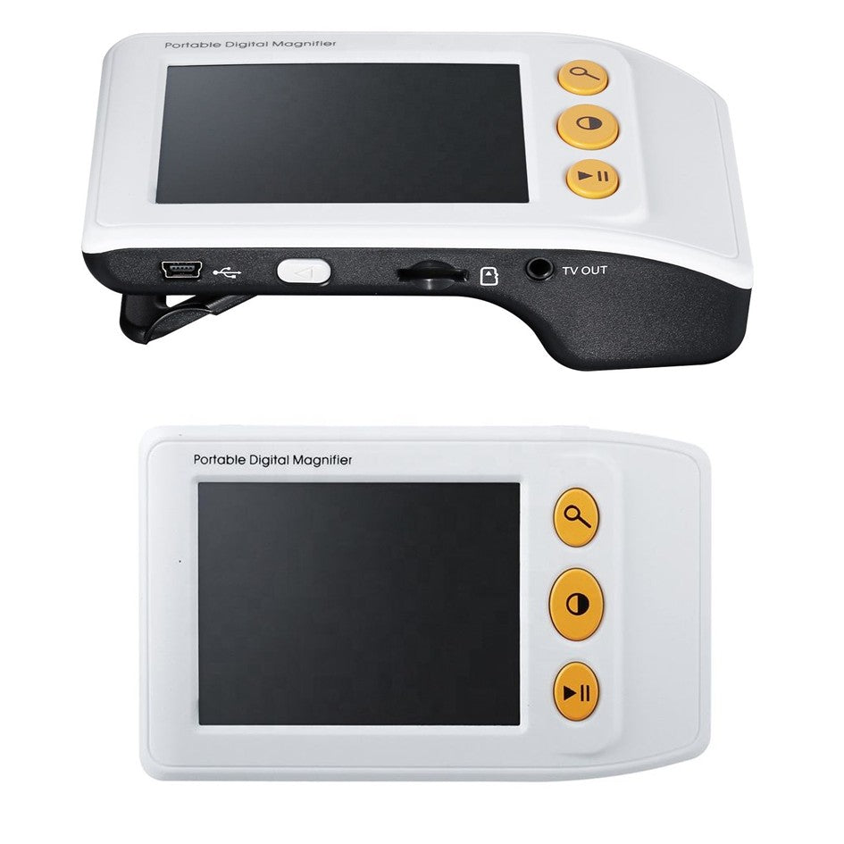 Portable 3.5-Inch HD Digital Video Magnifier with Color LCD Display – Electronic Magnifying Screen for Low Vision