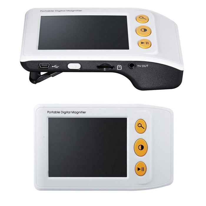 Portable 3.5-Inch HD Digital Video Magnifier with Color LCD Display – Electronic Magnifying Screen for Low Vision