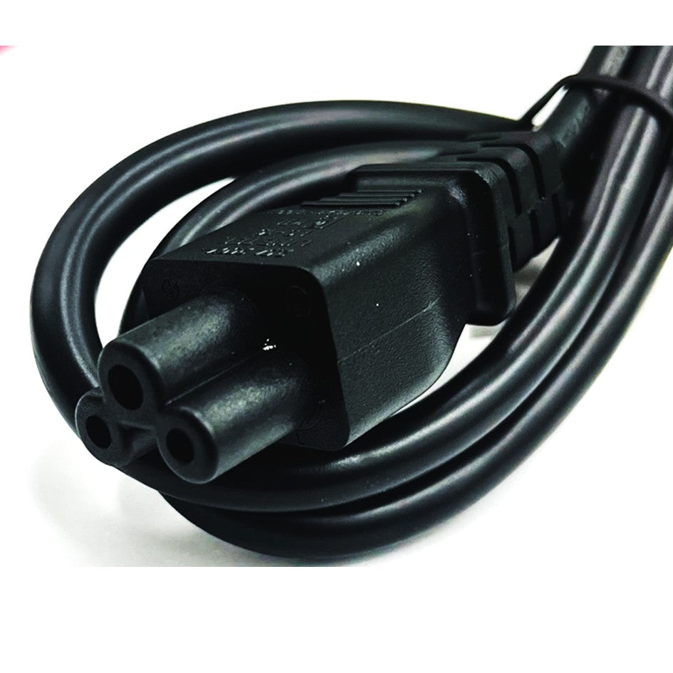 Power Cord 3Pin UK to C5 (Notebook) 1.8Meter 1.0mm2 13A/250V with Safety Approved Mark