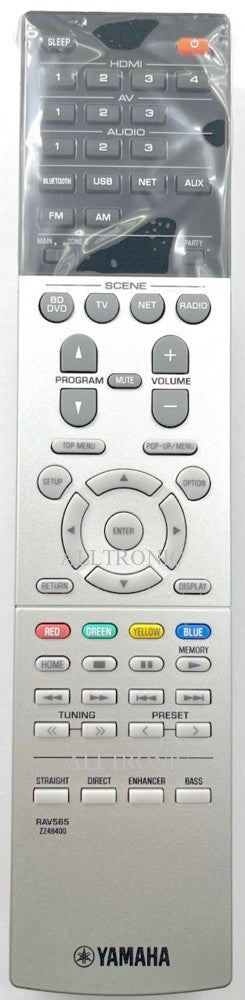Genuine AV Receiver Remote Control RAV565 for Yamaha Ay System