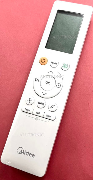Genuine Aircon Remote Control RG10R (2S) / BGEFU1 for Midea A/c Unit