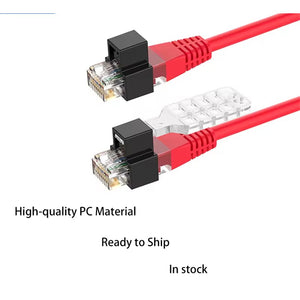 10pcs RJ45 Patch Cord Cable Lock with 1pc Key / RJ45 Locking Clips / Ethernet Cable Lock / RJ45 connector Locks /RJ45 Cable Lock