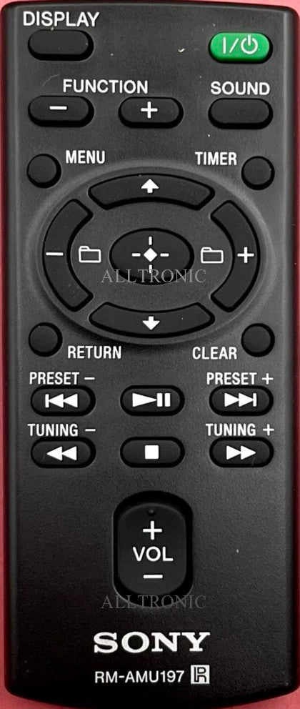 Genuine Audio / Hifi System Remote Control RMAMU197 / RM-AMU197 149274511 for Sony