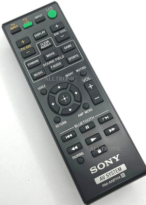 Genuine AV / Home Theatre Remote Control RM-ANP114 / RMANP114 Sony