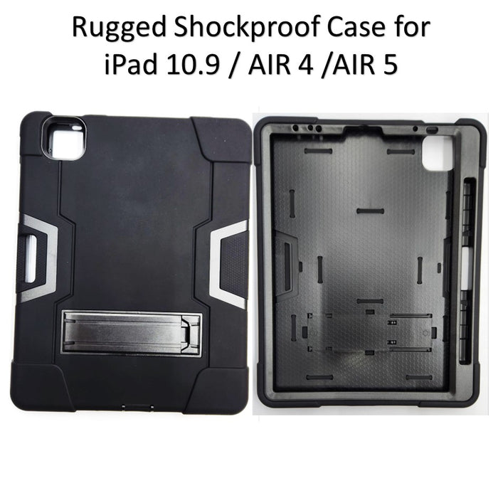 Rugged Shockproof 360 Protection Hybrid heavy Duty Case for  Apple iPad 10.9 / iPad Air 4 / iPad Air 5