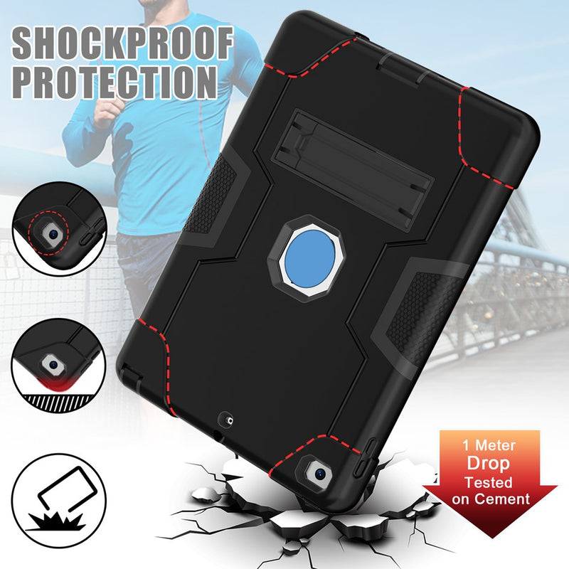 Rugged Shockproof 360 Protection Hybrid heavy Duty Case for Apple IPAD ...