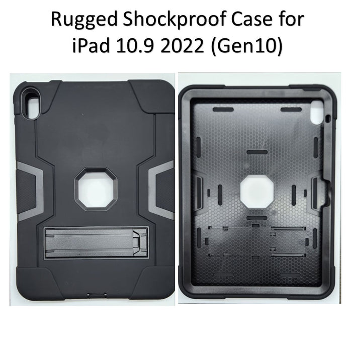 Rugged Shockproof 360 Protection Hybrid heavy Duty Case for  Apple iPad 10.9 Gen 10 (2022)