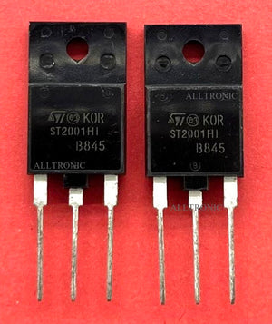 Color TV / Monitor Horizontal  Deflection Output Transistor ST2001HI TO3PML STM