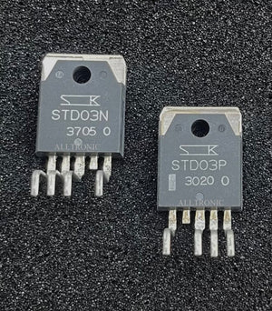 Original  Audio Amplifier Darlington Transistor STD03N / STD03P = SAP16N / SAP16P O-Rank Sanken Japan