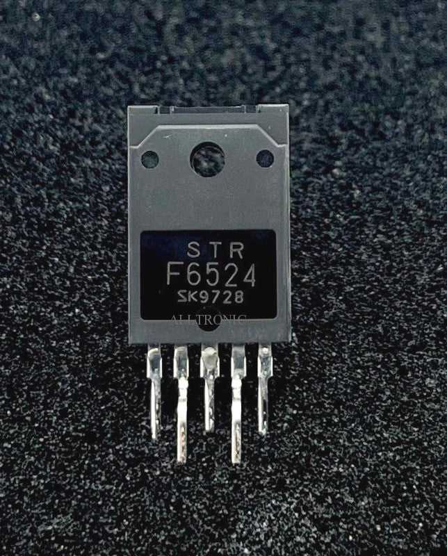 Genuine TV Power Switching Regulator IC STRF6524 / STR-F6524 Sip5 Sanken