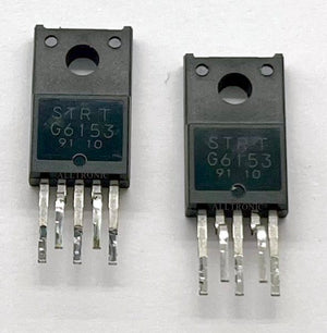 Genuine Power Switching Regulator IC STRG6153T TO220F-5 Sanken