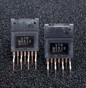 Genuine Power Switching Regulator IC  STRM6518 / STR-M6518 4-3 SIL7 Sanken