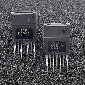 Genuine Power Switching Regulator IC  STRM6549 / STR-M6549 4-3 SIL7 Sanken