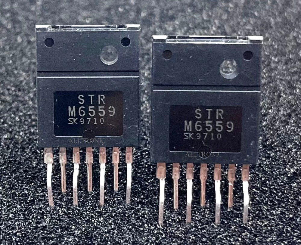 Genuine Power Switching Regulator IC  STRM6559 / STR-M6559 4-3 SIL7 Sanken