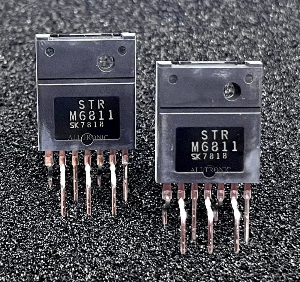 Genuine Power Switching Regulator IC  STRM6811 / STR-M6811 4-3 SIL7 Sanken