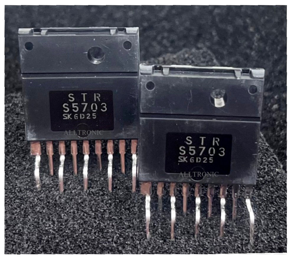 Original TV Power Switching Regulator IC STRS5703 / STR-S5703 Sip9 Sanken