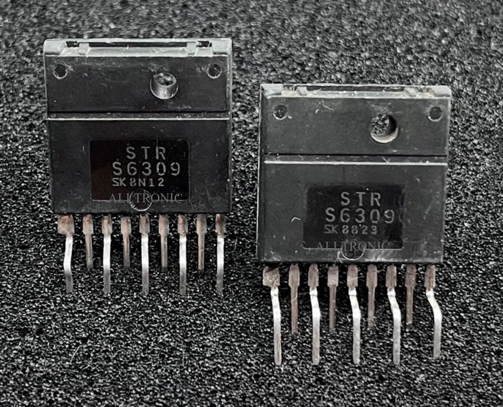 TV IC Power Switching Regulator STRS6309 / STR-S6309 Sip9 Sanken _Bulk Loose / Mixed DC