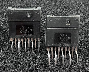 TV IC Power Switching Regulator STRS6309 / STR-S6309 Sip9 Sanken _Bulk Loose / Mixed DC