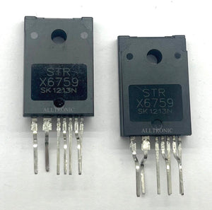 Original Power Switching Regulator IC STRX6759 / STR-X6759 Sip7 Sanken