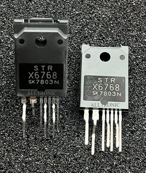 Original Power Switching Regulator IC STRX6768 / STRX6768N (3-3-1) Sip7 Sanken (Copy)
