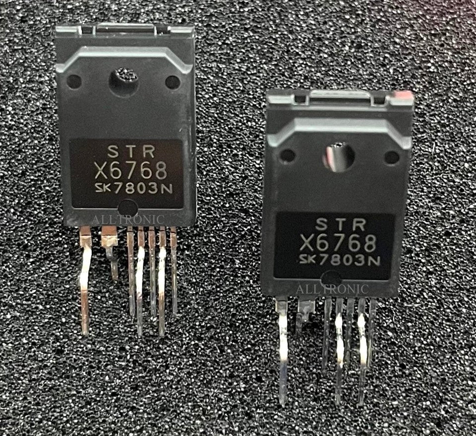 Original Power Switching Regulator IC STRX6768 / STRX6768N (3-3-1) Sip7 Sanken (Copy)