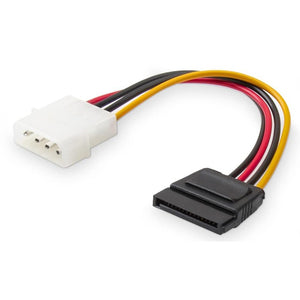 Molex to SATA Power Cable, 4-Pin IDE to 15-Pin SATA Power Adapter for HDD, SSD, CD/DVD Drives