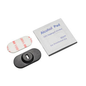 Security K-slot adapter Kit /Anti -thief suitable for Mobile phone/ Tablet/Laptop and other Display purpose Plastic Anchor Plate Black