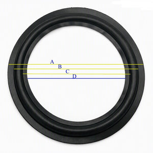 Replacement Speaker Ring, Foam Membrance edges for  Tweeters, speakers and Woofers