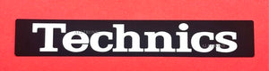 Original Technics Audio Turntable Sticker 16x2.5cm for Technics