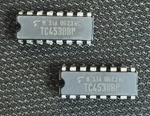Cmos IC / Dual Monostable multivibrator IC TC4038BP Dip16 Toshiba