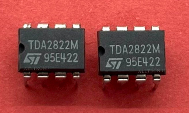 Audio Power Amplifier IC TDA2822M Dip8 - STM