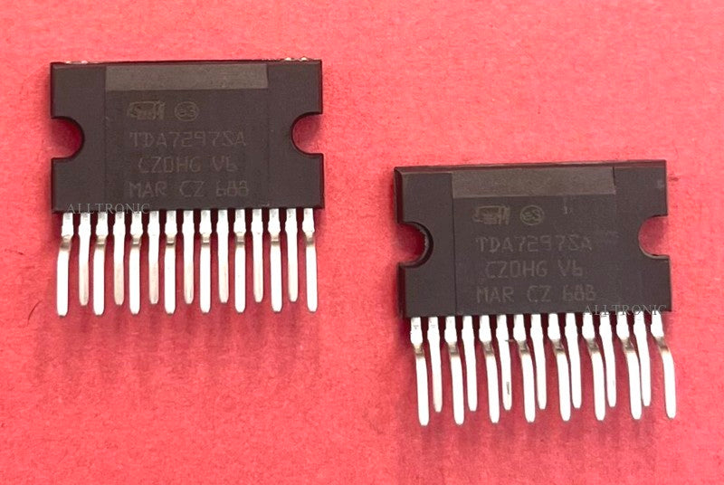 Dual Bridge  Audio Amplifier IC TDA7297SA Clipwatt15