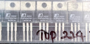 IC TOP224YAI / TOP224-YAI TO220-3 - PI Power Integration - Off Line PWM Controller Sw.