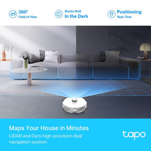 TP-Link Tapo RV30 LiDAR Navigation Robot Vacuum & Mop / 1Yr Warranty