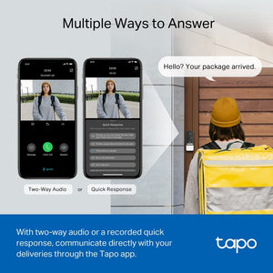 TP-Link D230S1 Tapo Smart Battery Video Doorbell / 1YR Warranty