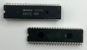 Vintage Audio Controller IC / MicroP UPD547C-109 / D547C-109 for Sony Audio