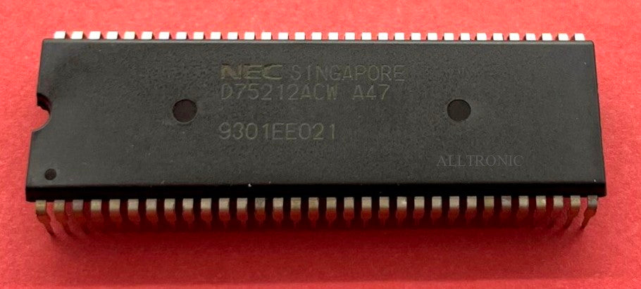 Genuine Audio MicroP / Microprocessor IC UPD75212ACW-A47 DIP64 NEC