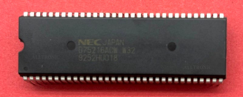 Genuine Audio MicroP / Microprocessor IC UPD75216ACW-W32 DIP64 NEC