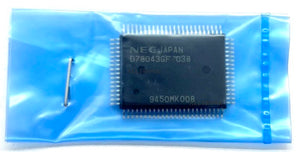 Genuine Audio/Video MicroP / Microprocessor IC UPD78043GF-038 QFP80 NEC
