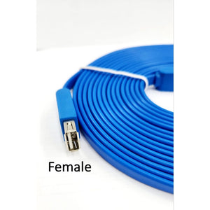 5M USB2.0 Extension Cable Flat 5Meter A-Male to A Female