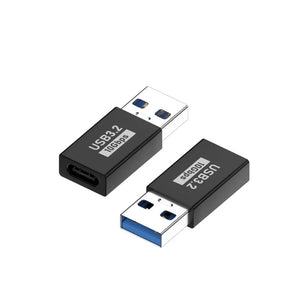 USB C 3.2 Type C Female to USB A Male Converter 10GBPS Data and Sync  USB OTG adapter (1PC)