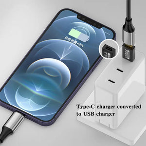 USB C 3.2 Type C Female to USB A Male Converter 10GBPS Data and Sync  USB OTG adapter (1PC)