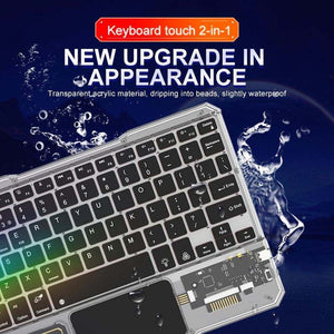 Touchpad Ultra Thin Wireless Mini Bluetooth Keyboard KB333 / KB-333